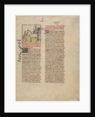 Alexander the Great by First Master of the Bible historiale of Jean de Berry