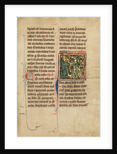 A Dragon and Two Doves in a Tree by Anonymous