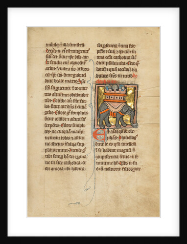 An Elephant Carrying Three Soldiers by Anonymous