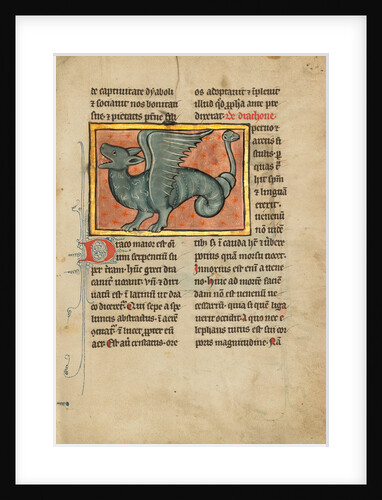 A Winged Dragon by Anonymous