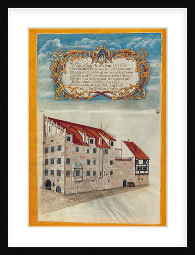 The Nuremberg Residence of the Derrer Family by Georg Strauch