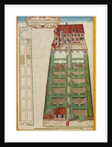 The Nuremberg Residence and Garden of Magdalene Pairin by Georg Strauch