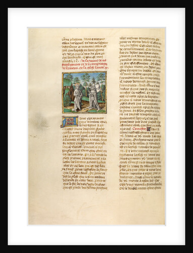 The First Temptation of Christ by Anonymous
