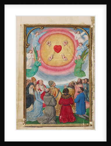 The Worship of the Five Wounds by Simon Bening