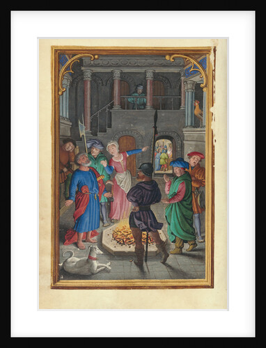 The Denial of Saint Peter by Simon Bening