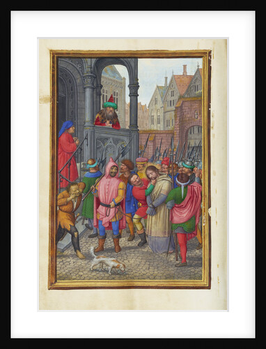 Christ Led from Herod to Pilate by Simon Bening