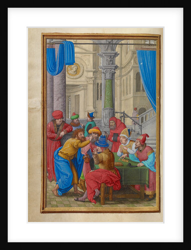 Judas Receiving the Thirty Pieces of Silver by Simon Bening