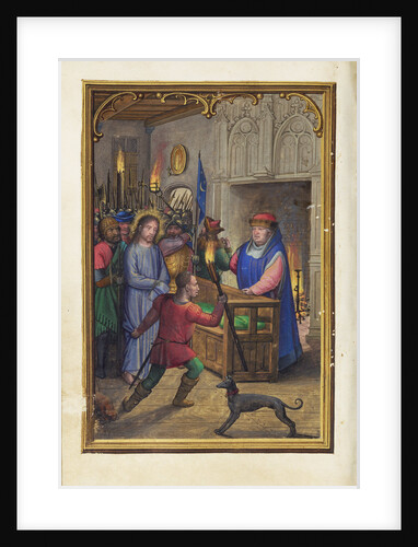 Christ before Annas by Simon Bening