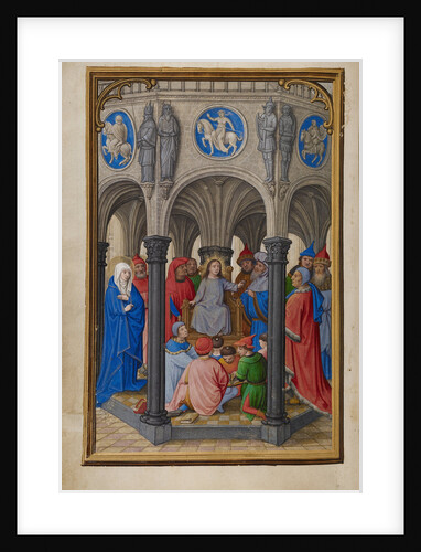Jesus Among the Doctors by Simon Bening