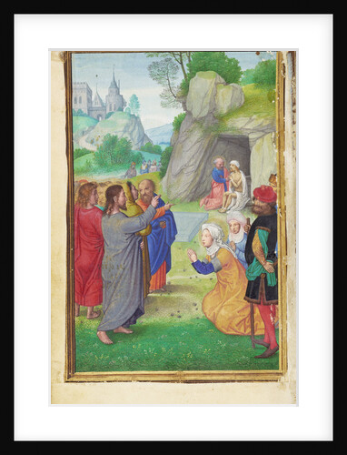 The Raising of Lazarus by Simon Bening