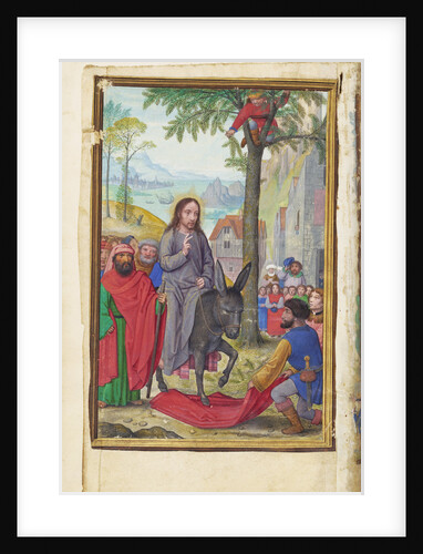 The Entry into Jerusalem by Simon Bening