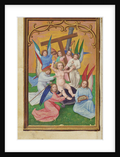The Christ Child Surrounded by the Instruments of the Passion by Simon Bening