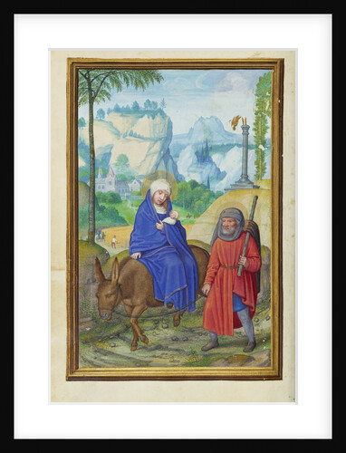 The Flight into Egypt by Simon Bening