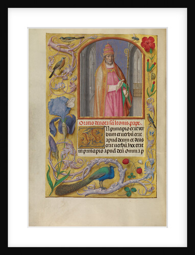 Pope Leo by Workshop of Master of the First Prayer Book of Maximilian