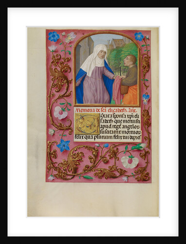 Saint Elizabeth by Workshop of Master of the First Prayer Book of Maximilian