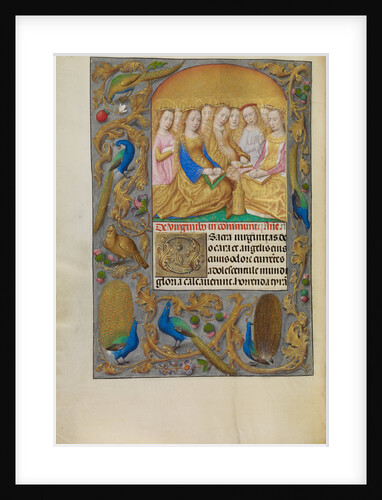 Virgin Saints by Workshop of Master of the First Prayer Book of Maximilian