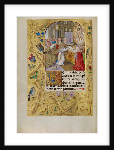 The Mass of Saint Gregory by Master of the Lübeck Bible