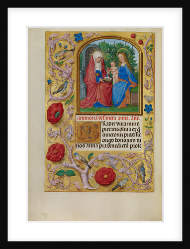 The Virgin and Child with Saint Anne by Master of James IV of Scotland