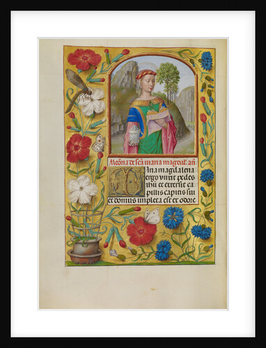 Mary Magdalene with a Book and an Ointment Jar by Workshop of Master of the First Prayer Book of Maximilian