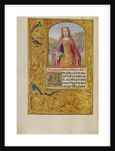 Saint Catherine with a Sword and a Book by Workshop of Master of the First Prayer Book of Maximilian