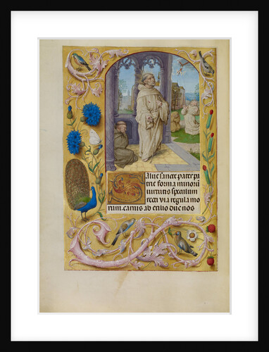 The Stigmatization of Saint Francis by Master of the Lübeck Bible