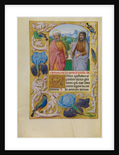 Saints Peter and Paul by Workshop of Master of the First Prayer Book of Maximilian