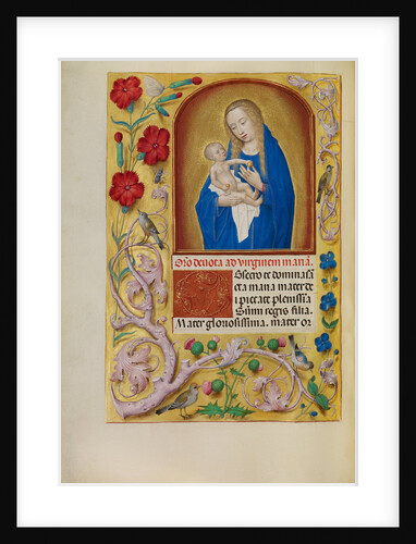 The Virgin and Child by Workshop of Master of the First Prayer Book of Maximilian