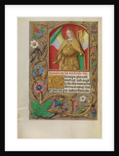 Saint Michael by Workshop of Master of the First Prayer Book of Maximilian