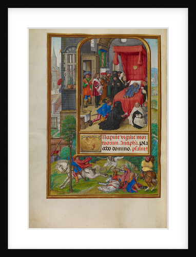 Deathbed Scene by Master of James IV of Scotland
