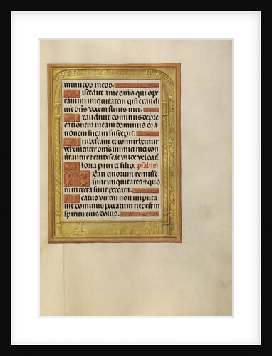 David before Saul and David Playing the Harp by Anonymous