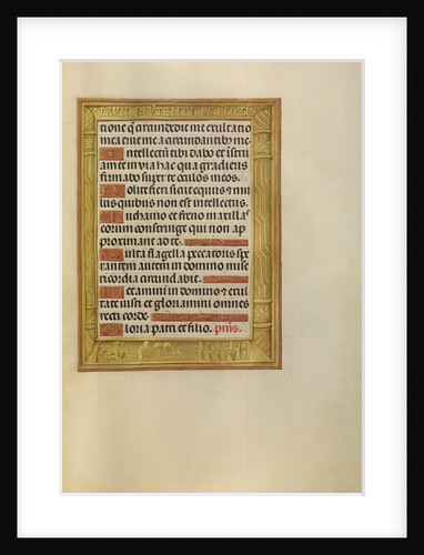 David with the Head of Goliath by Anonymous