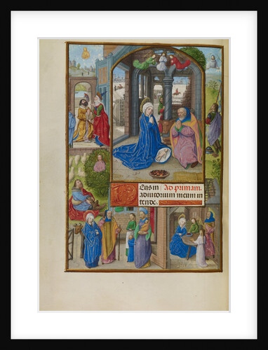 The Nativity by Master of the Dresden Prayer Book