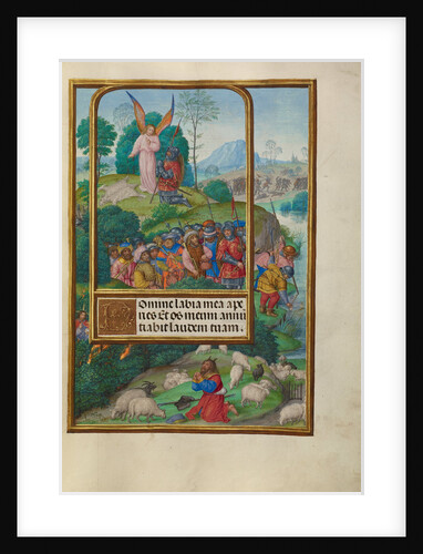 Scenes from the Life of Gideon and Moses and the Burning Bush by Master of James IV of Scotland