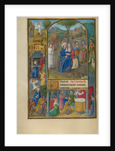 The Visitation by Master of the Dresden Prayer Book