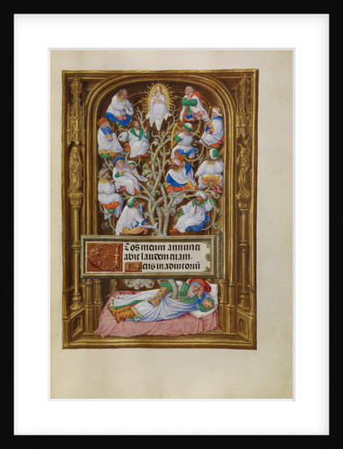 The Tree of Jesse by Master of James IV of Scotland