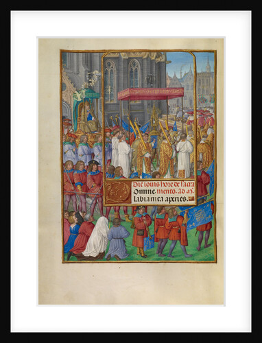 Procession for Corpus Christi by Master of James IV of Scotland