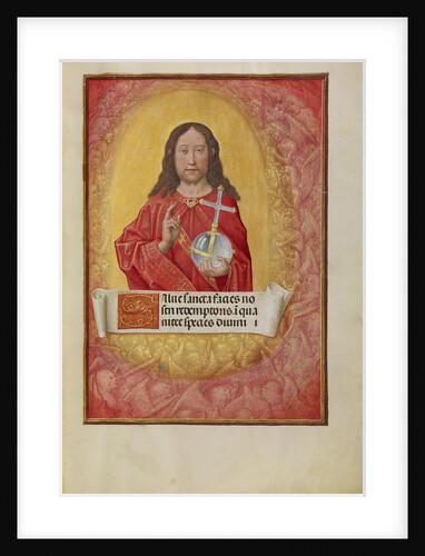 Christ in Majesty by Workshop of Master of the First Prayer Book of Maximilian