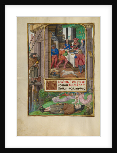 The Feast of Dives by Master of James IV of Scotland