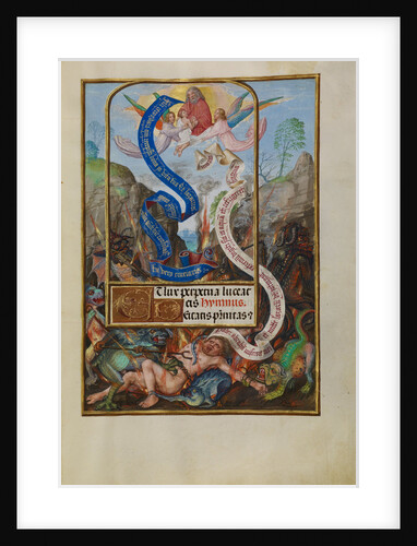 Lazarus's Soul Carried to Abraham by Master of James IV of Scotland