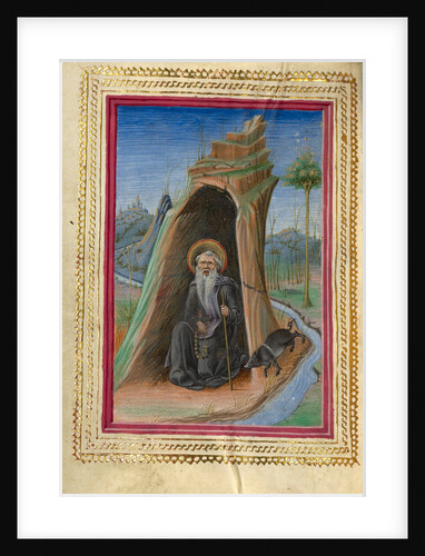 Saint Anthony Abbot by Taddeo Crivelli