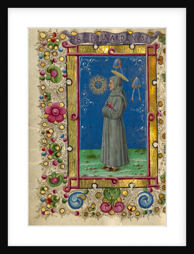 Saint Bernardino of Siena by Taddeo Crivelli