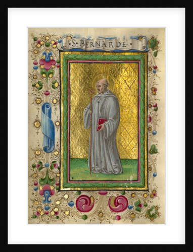 Saint Bernard by Taddeo Crivelli