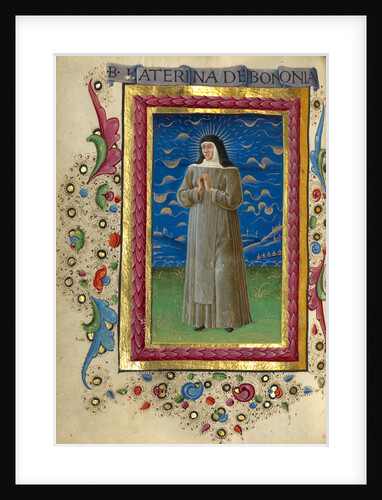 Saint Catherine of Bologna by Guglielmo Giraldi