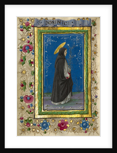Saint Dominic by Taddeo Crivelli