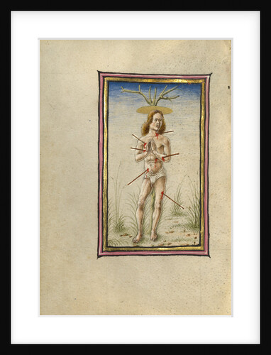 The Martyrdom of Saint Sebastian by Taddeo Crivelli