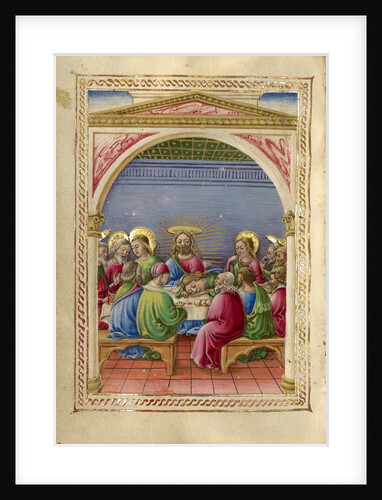 The Last Supper by Taddeo Crivelli