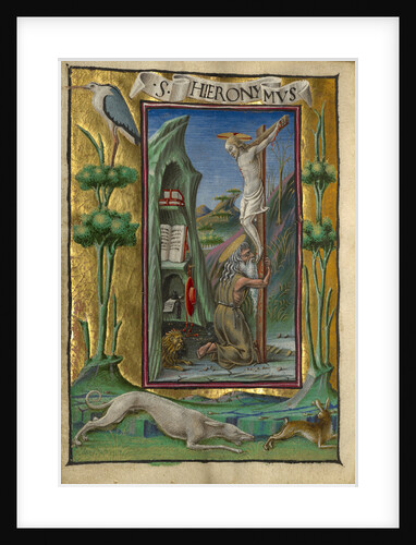 Saint Jerome in the Desert by Taddeo Crivelli