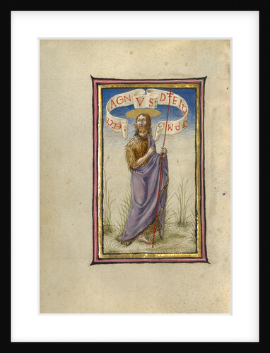 Saint John the Baptist by Taddeo Crivelli