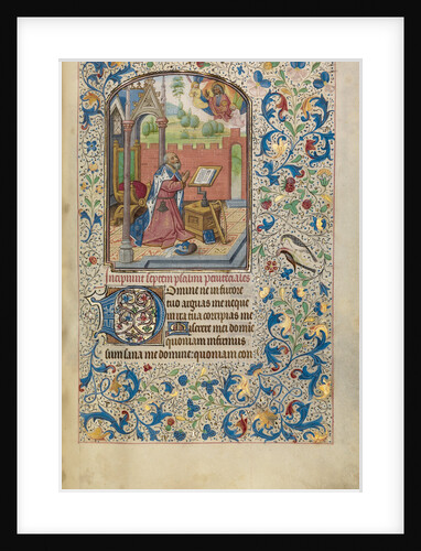 David in Prayer by Willem Vrelant