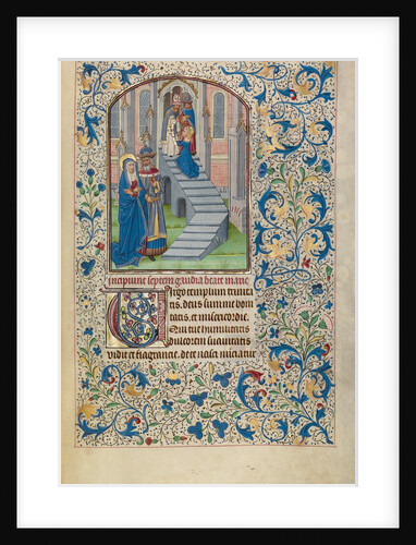 The Presentation of the Virgin in the Temple by Willem Vrelant